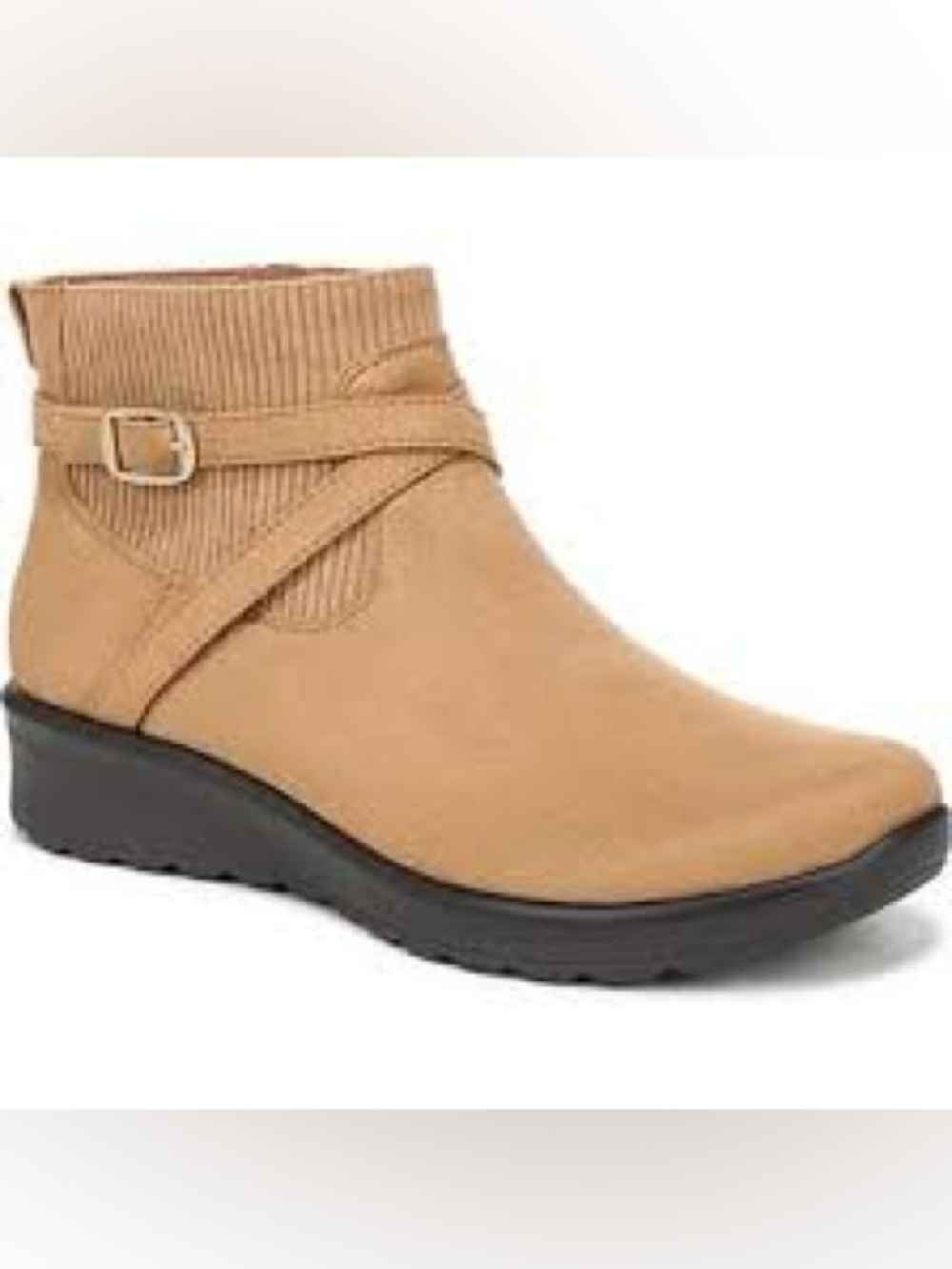 Women's 7.5 Lifestride BZeesTan Ankle Boot Orthopedic Comfort
